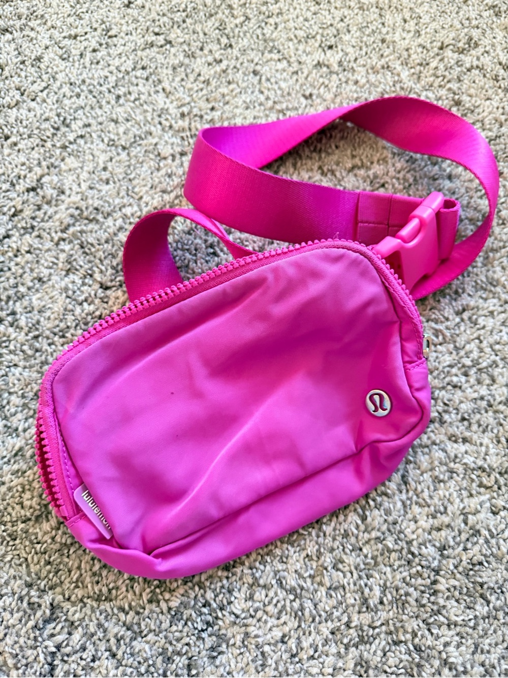 lululemon athletica Hot Pink Mini Belt Bag